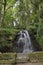 Waterfall Of The Floors In Sintra.