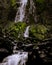 A waterfall in the forest