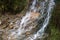 Waterfall in the forest.