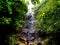 Waterfall in the forest Ciamis West Java