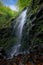 Waterfall in the forest inside the Gorbea natural park, Belaustegi. Basque Country, Spain