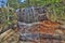 Waterfall, Forest, Stone, Cropped Tree