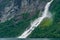 Waterfall Friaren in Geiranger fjord