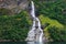 Waterfall Friaren Geiranger fjord