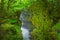 Waterfall in Gachedili canyon, Georgia, wild place