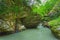 Waterfall in Gachedili canyon, Georgia, wild place