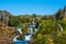 Waterfall in Gjain in thjorsardalur valley in South Iceland