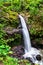 Waterfall at Goa Gajah temple in Bali, Indonesia