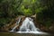 Waterfall at green forest