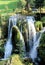 Waterfall and green nature in Rastoke, also called the small lakes of Plitvice, Croatia