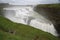 Waterfall Gullfoss, famous landmark in Iceland