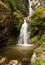 Waterfall in Himalayas: beautiful landscape