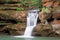 Waterfall in the Hocking Hills