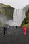 A waterfall in Iceland - Skogafoss