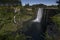 Waterfall of the Itata river, Chile