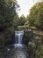 Waterfall in Jesmond Dene, Newcastle upon Tyne, UK