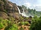 Waterfall in Jungle - Kerala, India