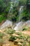 Waterfall in the jungle, National Park  El Nicho, Cuba