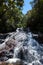 Waterfall in jungle. Sinharaja rainforest, Sri Lanka