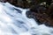 Waterfall in jungle. Sinharaja rainforest, Sri Lanka