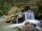 Waterfall in Kahurangi National Park, New Zealand