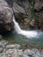 Waterfall kashmir forest
