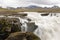 Waterfall at KerlingarfjÃ¶ll Region in Iceland