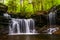 Waterfall on Kitchen Creek in Ricketts Glen State Park