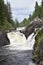 Waterfall `Kivach`, Karelia