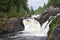 Waterfall `Kivach`, Karelia