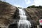 Waterfall in kutralam, India, Tamil Nadu.