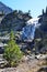 Waterfall Kuyguk. The Altai Mountains