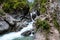 Waterfall on the Kyngyrka river