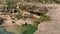 The waterfall of La Portellada of the river Tastavins, tributary