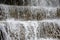 The waterfall landscape at Samundar Katha lake in Nathia Gali, Abbottabad