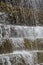 The waterfall landscape at Samundar Katha lake in Nathia Gali, Abbottabad