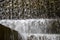 The waterfall landscape at Samundar Katha lake in Nathia Gali, Abbottabad