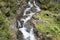 Waterfall in the Lessachtal in Lungau in Austria