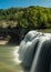 Waterfall in letchworth state park