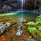 Waterfall Levada das 25 fontes, Madeira