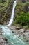 Waterfall in Liechtensteinklamm gorge (Austria)