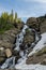 Waterfall in Logan Creek along Going to the Sun Road