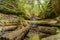 The waterfall in the Lower Dells.