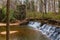 Waterfall in Lullwater Park, Atlanta, USA