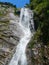 Waterfall in lushan mountains