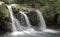 Waterfall in Lushan national park