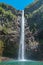 Waterfall in Madeira in summer