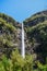 Waterfall in Madeira in summer