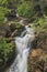 Waterfall of the Madriu river in the Andorran Pyrenees