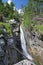 Waterfall at Mala studena dolina - valley in High